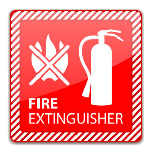 Fire Extinguisher Sign
