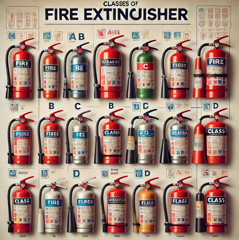 Fire Extinguisher Classes